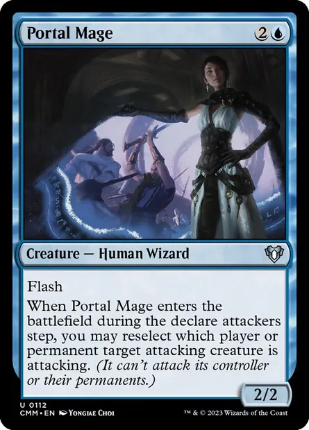 Portal Mage, Magic card CMM 112 — Commander Masters set