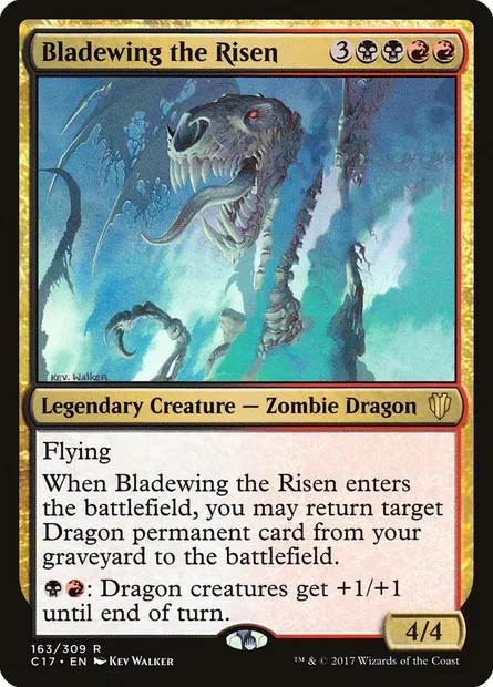 Bladewing the Risen, Magic card C17 163 — Commander 2017 set