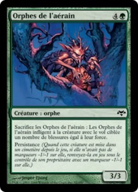 Orphes de l'aérain, carte Magic EVE 65 — extension Coucheciel