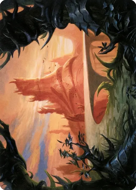 Slagwoods Bridge // Slagwoods Bridge, carte Magic AMH2 79 — extension Modern Horizons 2 Art Series