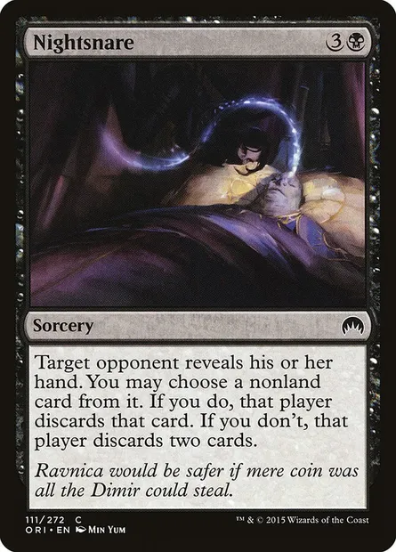 Nightsnare, Magic card ORI 111 — Magic Origins set