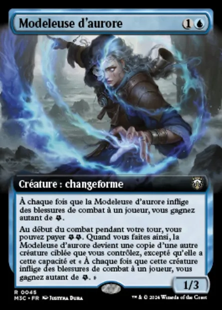 Modeleuse d'aurore, carte Magic M3C 45 — extension Modern Horizons 3 Commander