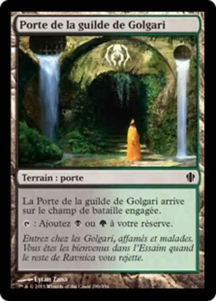 Porte de la guilde de Golgari, carte Magic C13 290 — extension Commander 2013