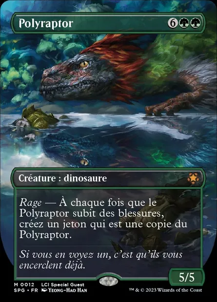 Polyraptor, carte Magic SPG 12 — extension Special Guests