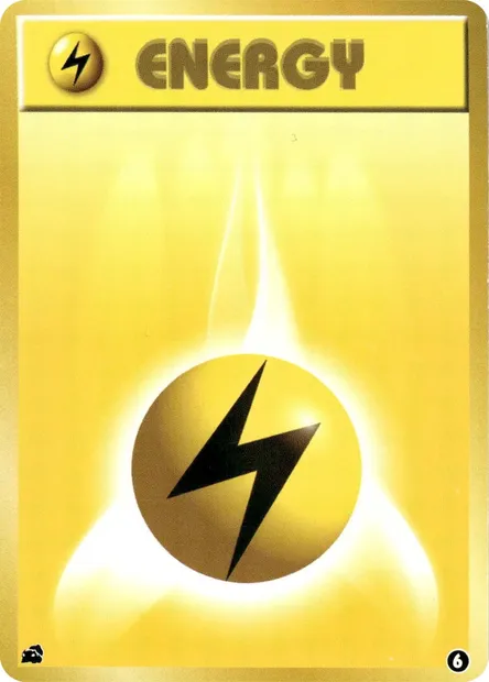 Lightning Energy, Pokémon card IPBULB 006 — Intro Pack Bulbasaur set