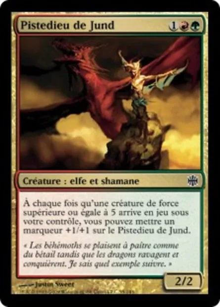Pistedieu de Jund, carte Magic ARB 55 — extension La Renaissance d'Alara