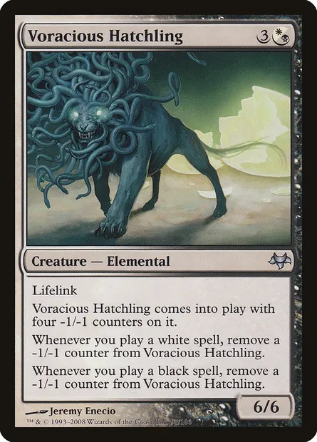 Voracious Hatchling, Magic card EVE 97 — Eventide set