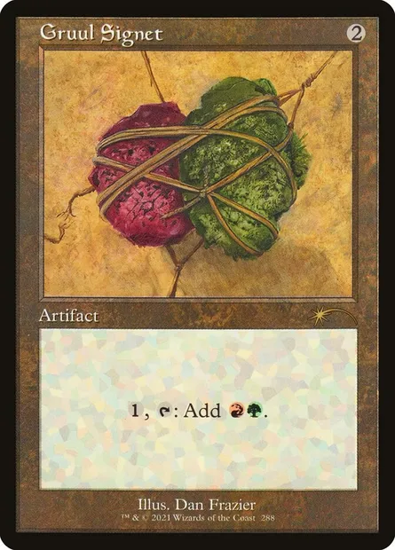 Gruul Signet, Magic card SLD 288 — Secret Lair Drop set