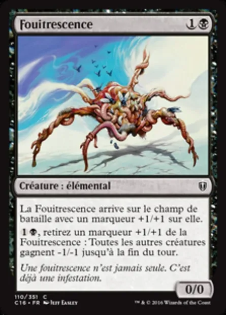 Fouitrescence, carte Magic C16 110 — extension Commander 2016