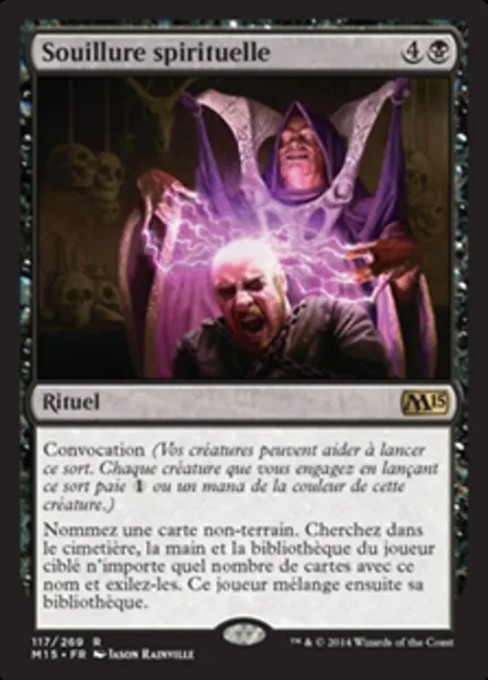 Souillure spirituelle, carte Magic M15 117 — extension Magic 2015