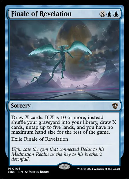 Finale of Revelation, Magic card MKC 106 — Murders at Karlov Manor Commander set