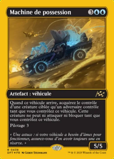 Machine de possession, carte Magic DFT 438 — extension Aetherdrift