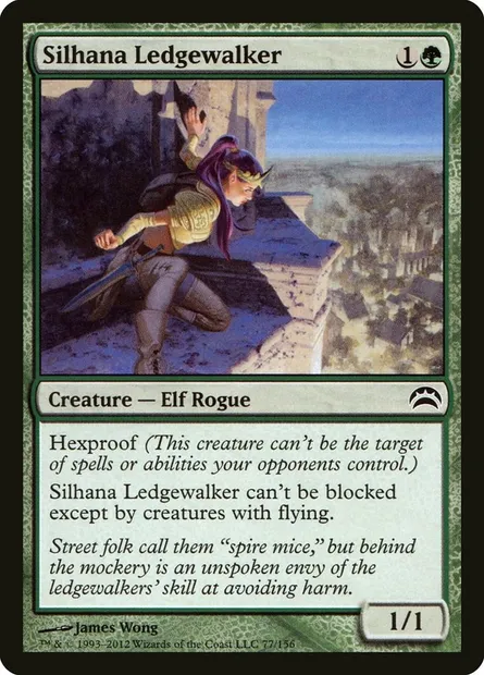 Silhana Ledgewalker, Magic card PC2 77 — Planechase 2012 set
