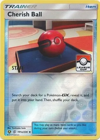 Cherish Ball, Pokémon card LGP 191a-2 — League Promos set