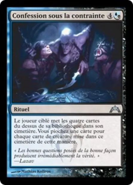 Confession sous la contrainte, carte Magic GTC 217 — extension Insurrection