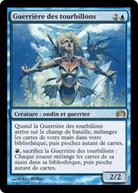 Guerrière des tourbillons, carte Magic PC2 29 — extension Planechase 2012