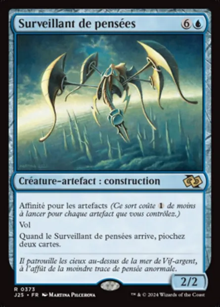 Surveillant de pensées, carte Magic J25 373 — extension Foundations Jumpstart