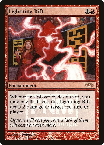 Lightning Rift, Magic card F04 5 — Friday Night Magic 2004 set