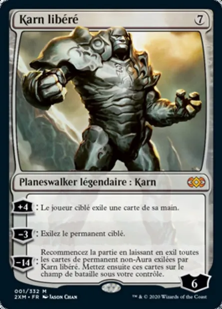 Karn libéré, carte Magic 2XM 1 — extension Double Masters