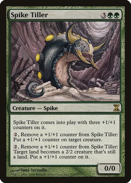 Spike Tiller, Magic card TSP 218 — Time Spiral set