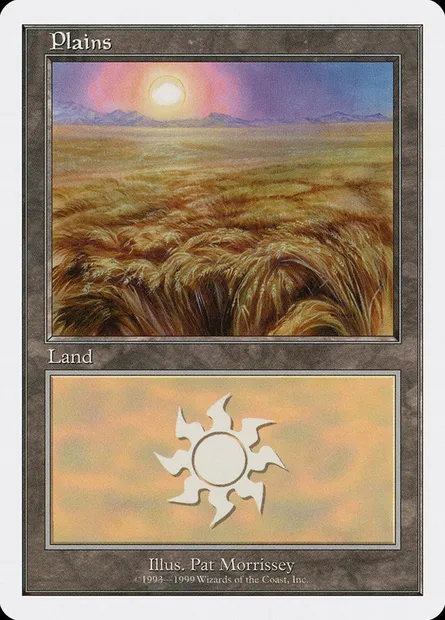 Plains, Magic card BRB 124 — Battle Royale Box Set set