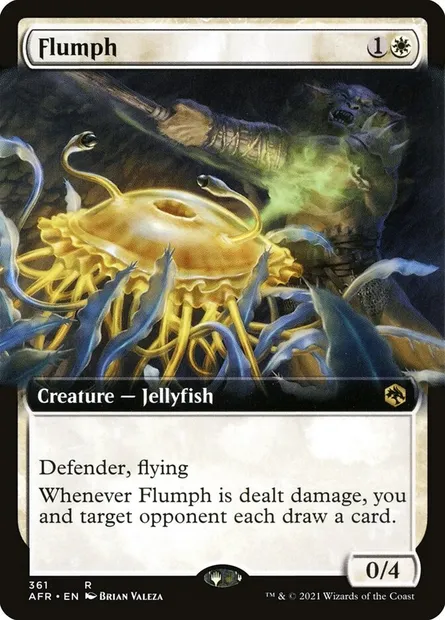 Flumph, Magic card AFR 361 — Adventures in the Forgotten Realms set