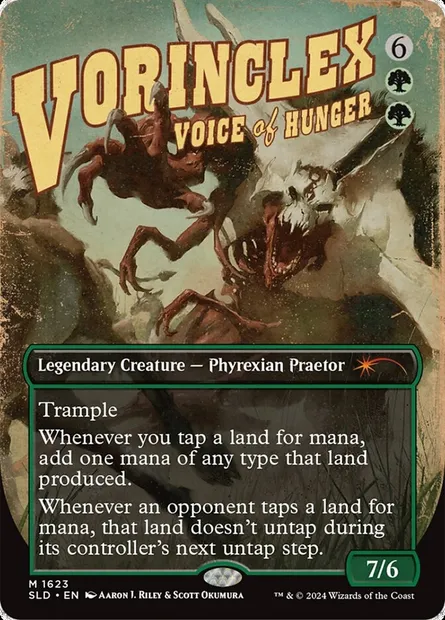 Vorinclex, Voice of Hunger, Magic card SLD 1623 — Secret Lair Drop set
