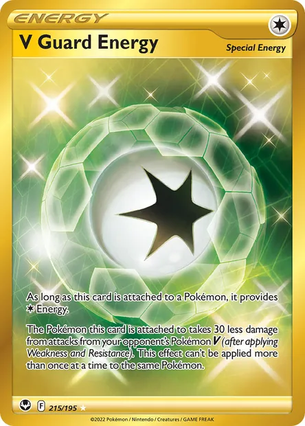 V Guard Energy, Pokémon card SIT 215 — Silver Tempest set