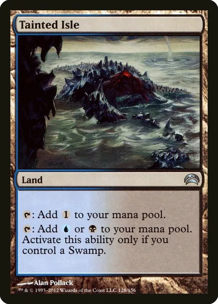 Tainted Isle, Magic card PC2 128 — Planechase 2012 set