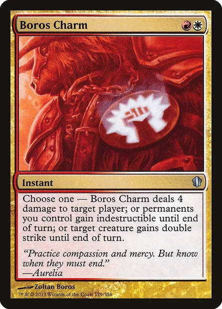 Boros Charm, Magic card C13 179 — Commander 2013 set