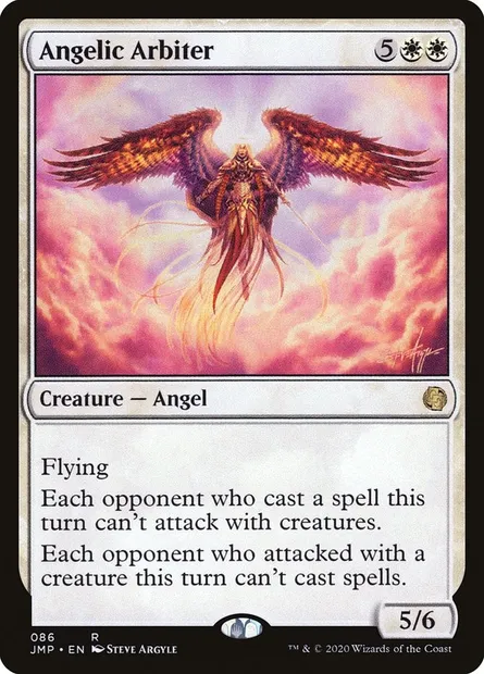 Angelic Arbiter, Magic card JMP 86 — Jumpstart set