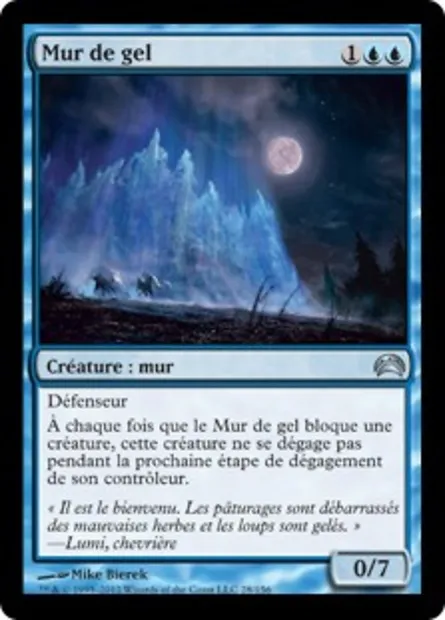 Mur de gel, carte Magic PC2 28 — extension Planechase 2012