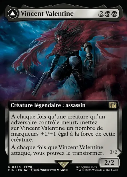 Vincent Valentine // Galian Beast, carte Magic FIN 454 — extension Final Fantasy