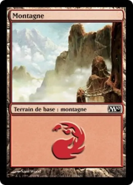 Montagne, carte Magic M10 245 — extension Magic 2010