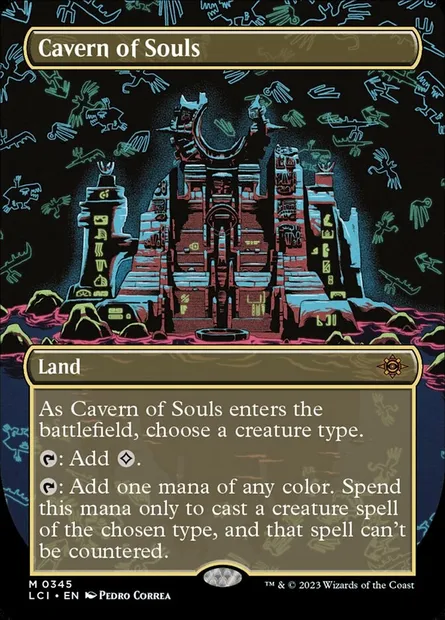 Cavern of Souls, Magic card LCI 345 — The Lost Caverns of Ixalan set