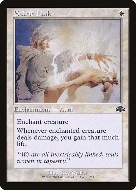 Spirit Link, Magic card DMR 274 — Dominaria Remastered set