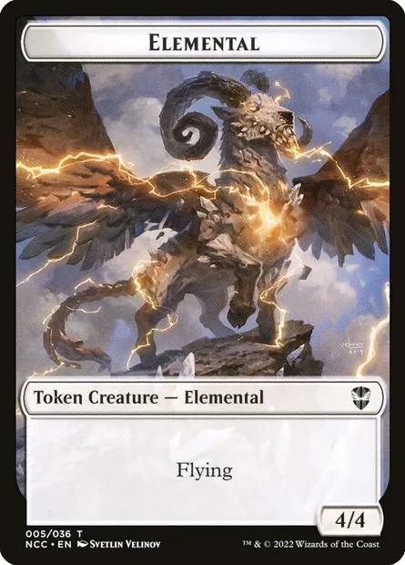 Elemental, Magic card TNCC 5 — New Capenna Commander Tokens set