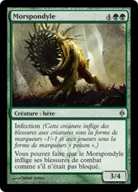 Morspondyle, carte Magic NPH 121 — extension La Nouvelle Phyrexia