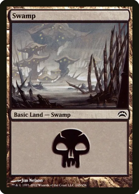 Swamp, Magic card PC2 143 — Planechase 2012 set