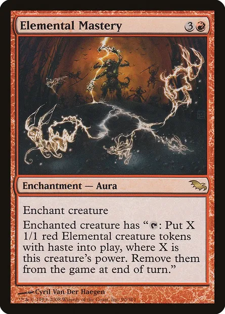 Elemental Mastery, Magic card SHM 90 — Shadowmoor set