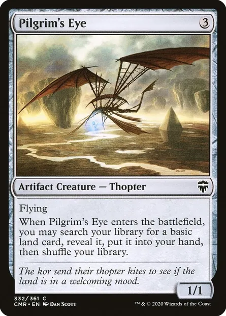 Pilgrim's Eye, Magic card CMR 332 — Commander Legends set