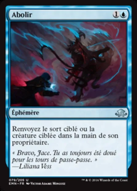 Abolir, carte Magic EMN 79 — extension La lune hermétique