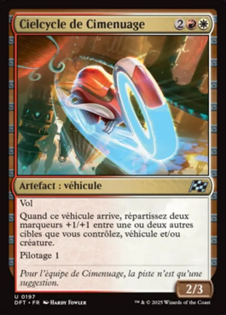 Cielcycle de Cimenuage, carte Magic DFT 197 — extension Aetherdrift