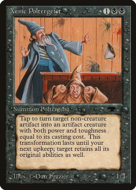 Xenic Poltergeist, Magic card ATQ 20 — Antiquities set