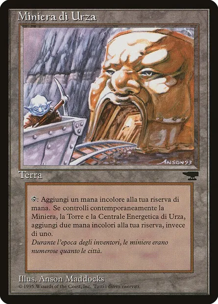Urza's Mine, Magic card RIN 177 — Rinascimento set