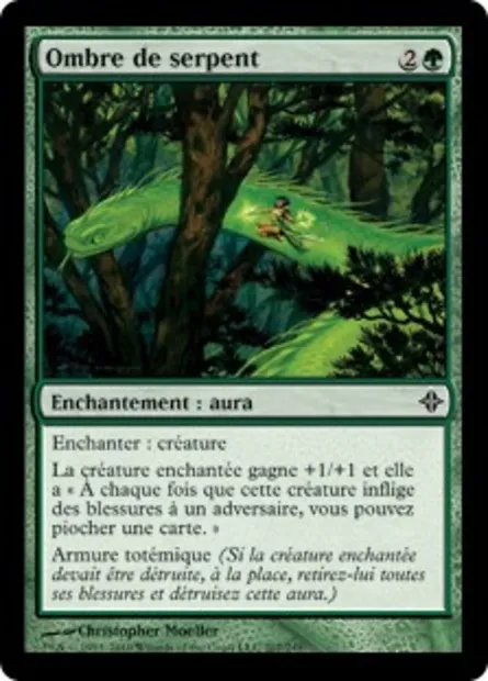 Ombre de serpent, carte Magic ROE 207 — extension L'ascension des Eldrazi
