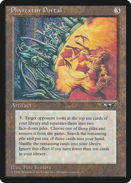Phyrexian Portal, Magic card ALL 126 — Alliances set
