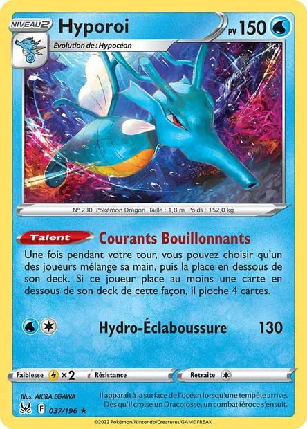 Hyporoi, carte Pokémon LOR 037 — extension Origine Perdue