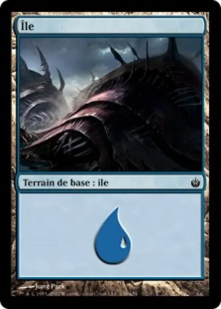Île, carte Magic MBS 149 — extension Mirrodin assiégé