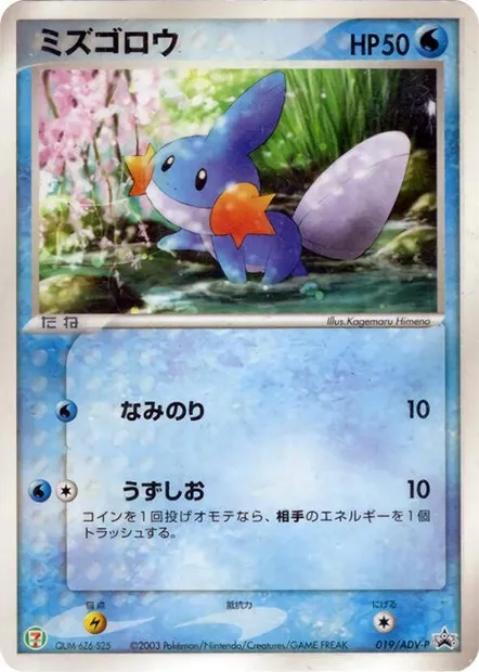Gobou, carte Pokémon ADV-P 019 — extension ADV Promos